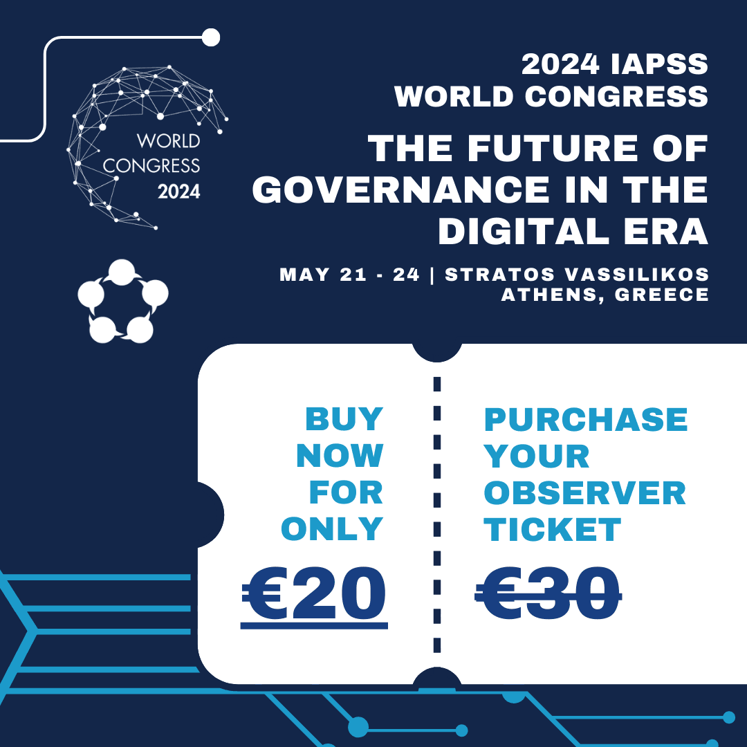 Join the #IAPSSWorldCongress, the largest annual event by the International Association for Political Science Students! Connect and discuss research with peers from around the world. Get your ticket now: iapss.org/product/world-… #IAPSS #2024IAPSSWorldCongress #PoliticalScience