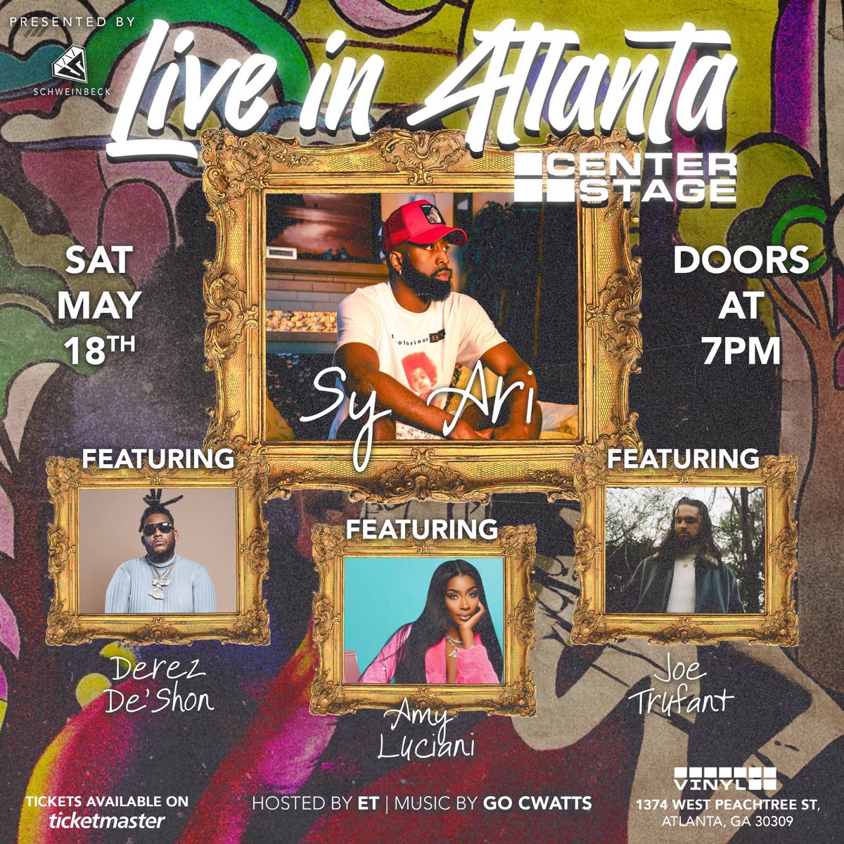 Its up tonight Atlanta‼️ Concert is tonight at @centerstageatl we appreciate everybody thats comin out to support us‼️ 

ticketmaster.com/event/0E006085…