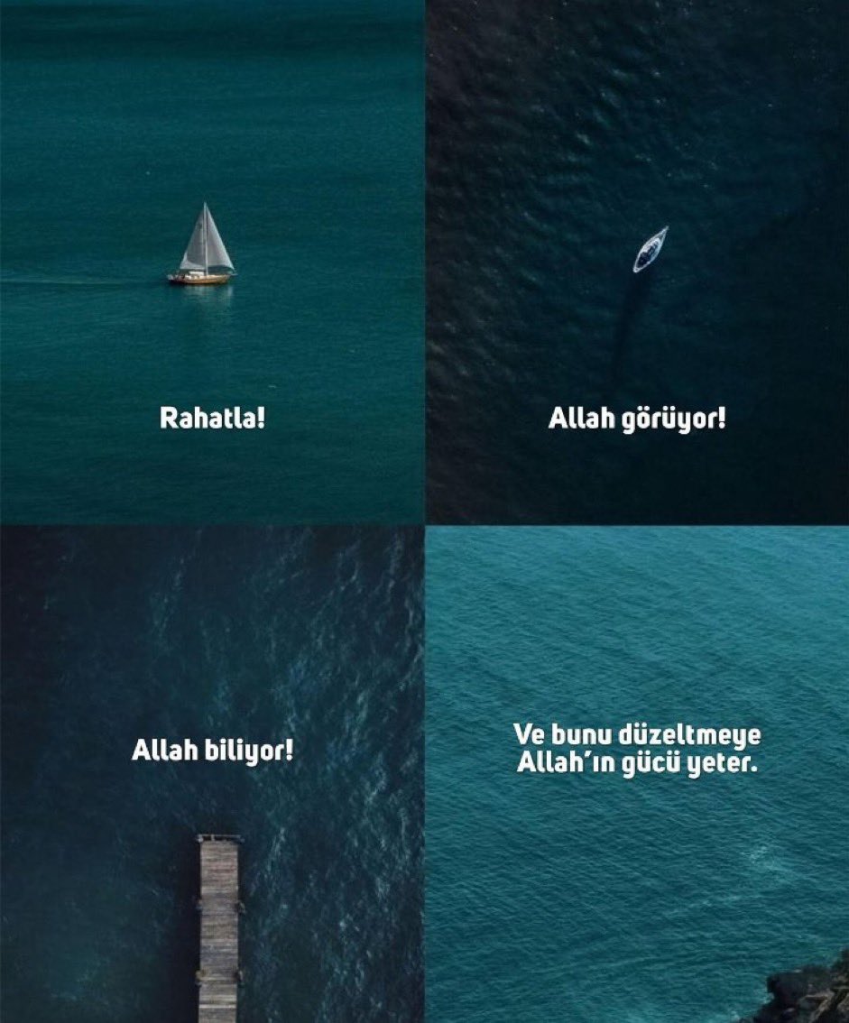 Tevekkül et, Dua et, Sabret...