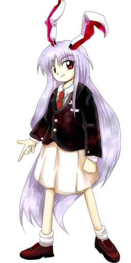 dailytouhous's tweet photo. The Touhou of the day is: Reisen Udongein Inaba! https://t.co/4wZiv3FLIs