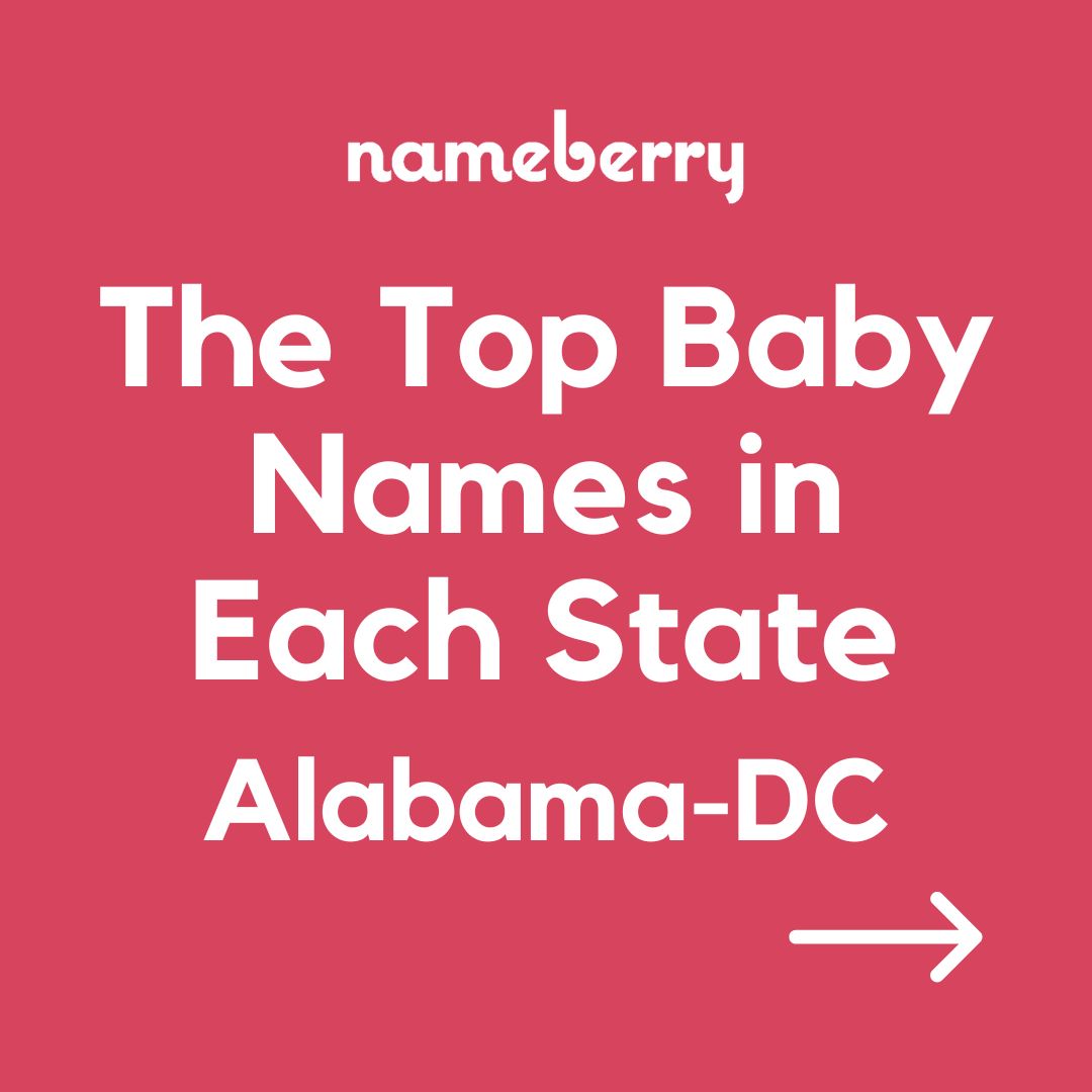 nameberry's tweet image. The most popular baby girl and boy names in each state — from Alabama to DC!

See more analysis of the top names in each state on Nameberry: buff.ly/3sLSqx2 

#nameberry #babynames #topnames #topgirlnames #topboynames #popularnames #popularbabynames #populargirlnames