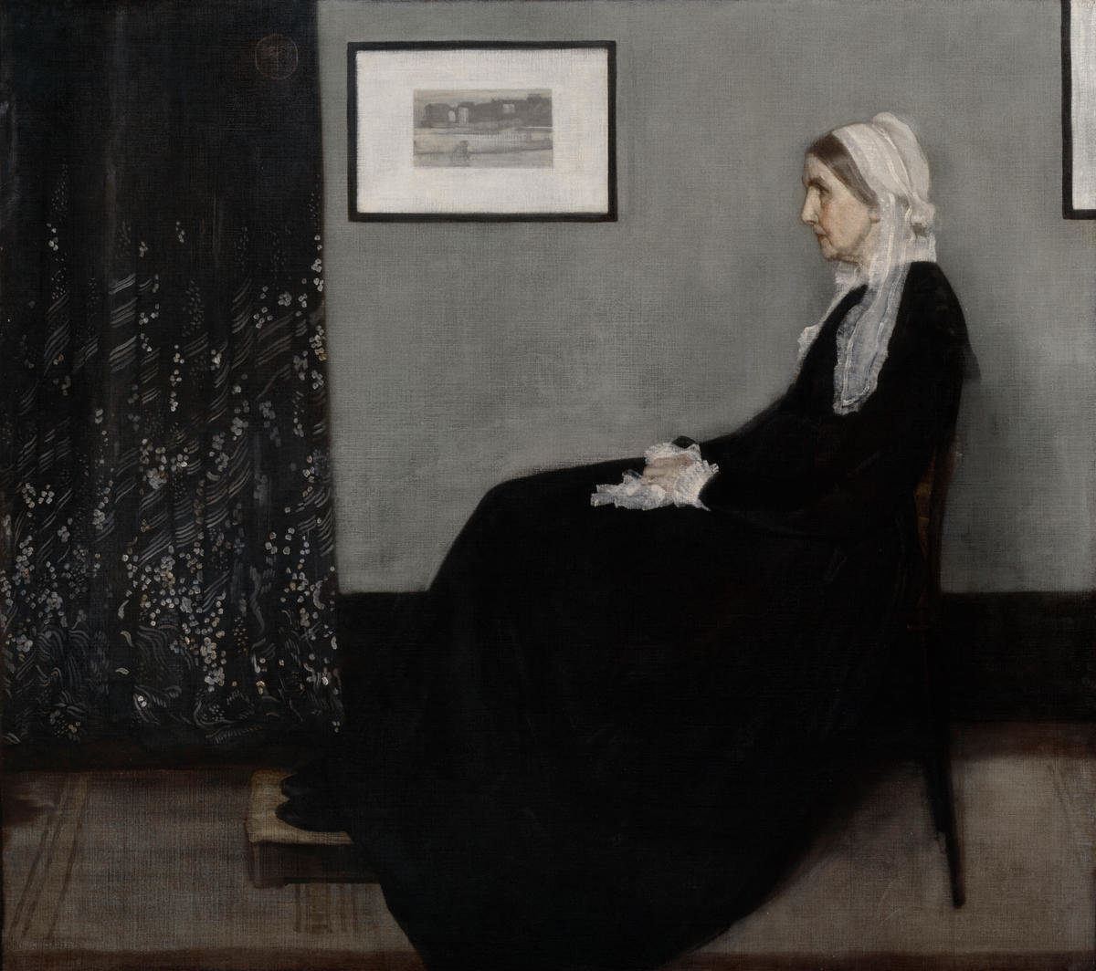 JAMES ABBOTT McNEILL WHISTLER (1834 - 1903), 'Arrangement in Grey and Black, No. 1: Portrait of the Artist's Mother', 1871. Musée d'Orsay, Paris, France. #JamesWhistler #WhistlersMother #AmericanArt #gray #artoftheday #art instagram.com/p/C7HS5UzApwv/