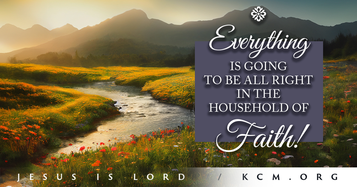 Make this end-time confession of faith w/us: 🗣️ I choose to cling to and take my stand on God’s WORD. I don't feed on fear, trouble or the bread of sorrow! I choose to feed only on God’s WORD and declare that everything is going to be all right in the household of faith!