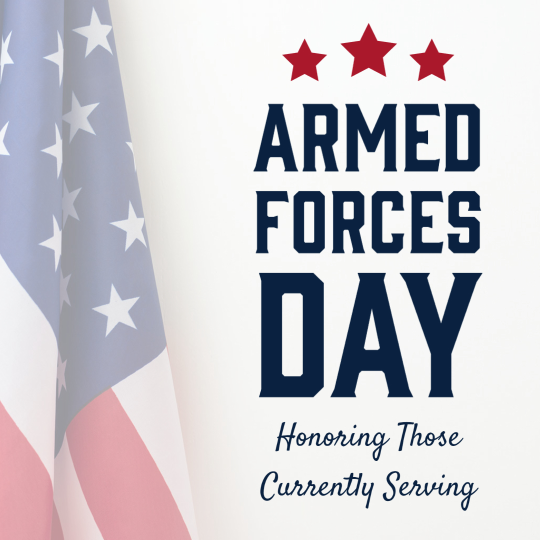 This Armed Forces Day, we honor the brave men and women who defend our nation. Their unwavering commitment and selfless service ensure our freedom and security. Join us in saluting their sacrifices and expressing our gratitude for their continued vigilance. #ArmedForcesDay