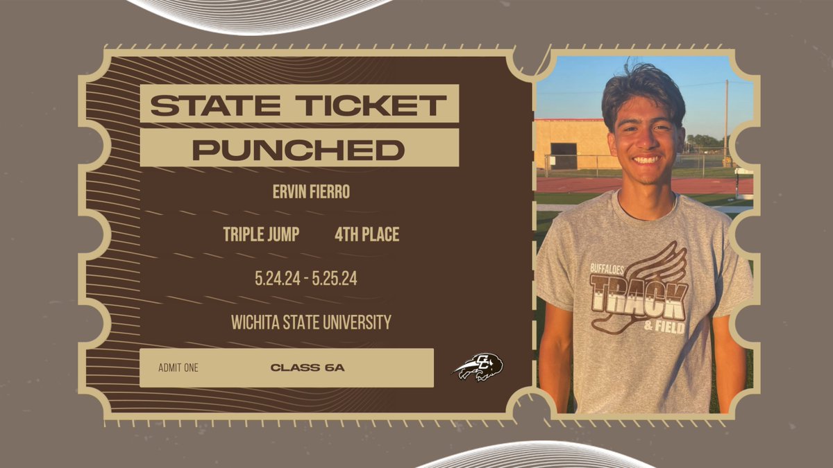 Congratulations to Senior Ervin Fierro for punching his ticket to State in the Triple Jump.