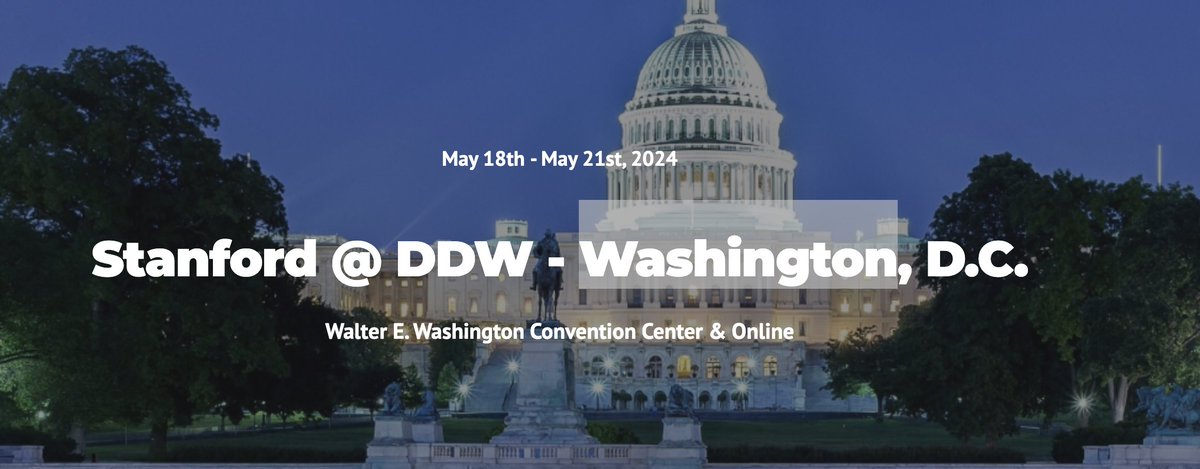 Check out all the exciting work being presented by our faculty, fellows and scientists at this year's DDW! This website has access the schedule and location, join us to cheer them on and to learn! #DDDW2024 #gitwitter #livertwitter sites.google.com/stanford.edu/s…