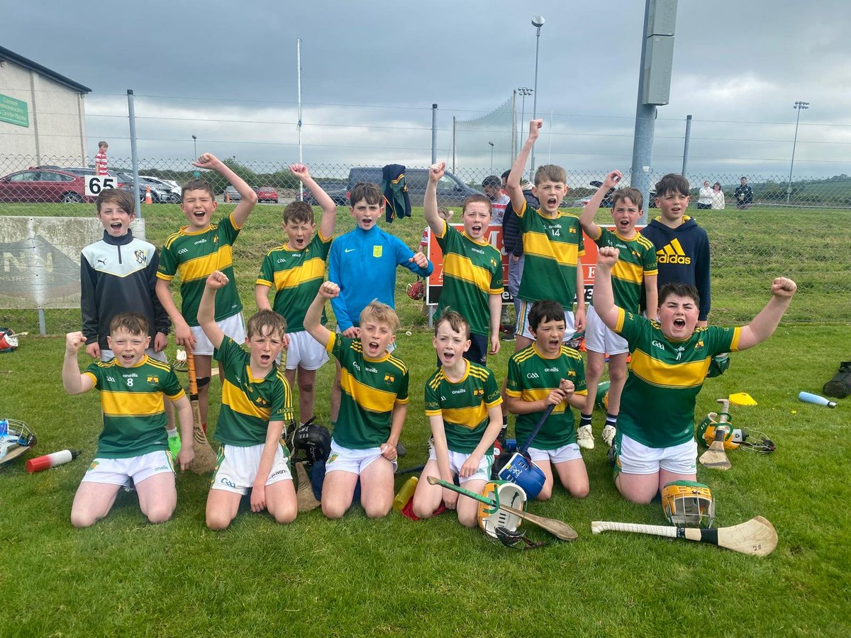 Great teamwork today from Cloughduv U11s vs courcey Rovers. #Clochdubhabú🟩🟨
