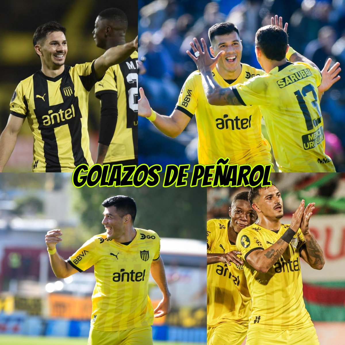 🧵 Hilo de golazos de Peñarol en 2024

se agradece fav o rt