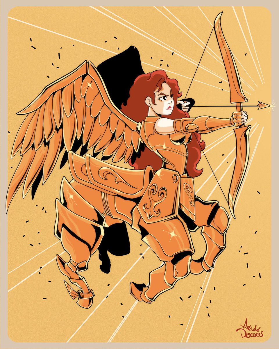 AxRococoart's tweet image. Merida de Sagitario. 
.
.
.
.
#Commision  #commisionart #rule34  #nsfw #fanart #princesasdisney #cdz #caballerosdelzodiaco #sagitarius