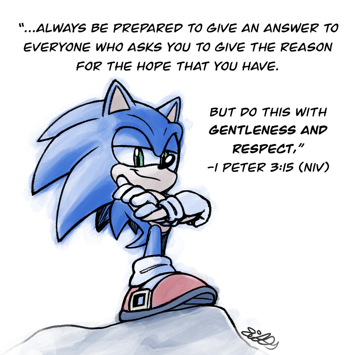 We back with another Sonic Bible verse fellas💃✨
#SonicTheHedgehog #sonicfanart