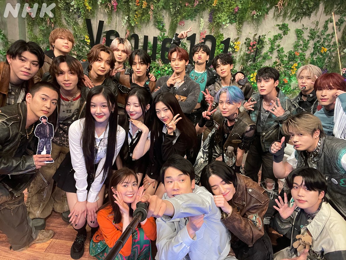 BABYMONGLOBAL's tweet image. #BABYMONSTEr with JO1 and BEFIRST on NHK's Venue10!

@YGBABYMONSTER_ #베이비몬스터