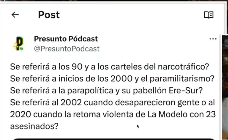 roger5co's tweet photo. @lcvelez El seudoperiodista ignorante como que vivía en narnia los anteriores años porque hasta hoy viene a ver que hay mafias en las cárceles? Qué bruto éste tipo. https://t.co/dC0c8lhymX