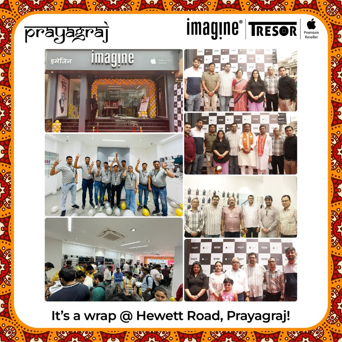 Prayagraj, what an incredible journey! A sincere thank you to our esteemed guests and valued customers for making the grand opening of our brand-new store on Hewett Road truly unforgettable! 🎉🙏 Your presence brought immense joy to this momentous occasion, and we're thrilled to