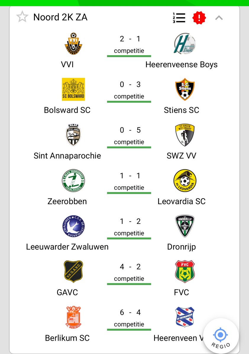 ZeerobbenTweets's tweet photo. Na de uitslagen van vandaag, is dit de nieuwe stand in 2K. 
Ongekend, want op de laatste speeldag kunnen in theorie de eerste 5 ploegen nog kampioen worden, dus ook Stiens, al moeten dan de 4 bovenste ploegen allemaal verliezen. https://t.co/BDpcLu862w