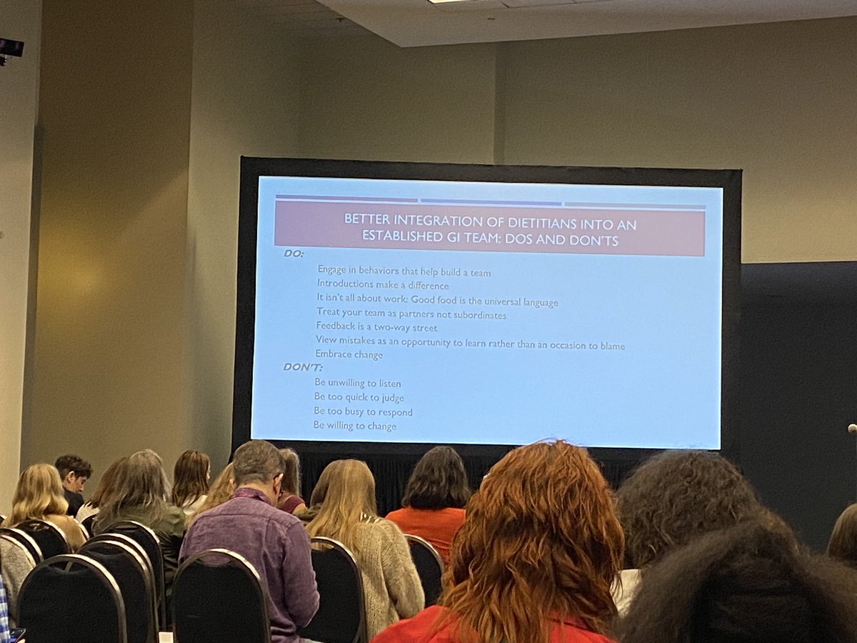 If you’re in an academic GI center thinking about building a GI nutrition program, here are some do’s and don’ts from <a href="/umfoodoc/">William Chey</a> #DDW2024