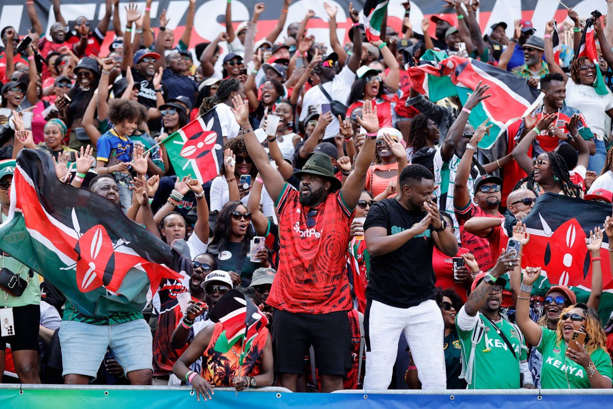 Perfect day 1️⃣ for Shujaa in the last round of the 2024 7s Challenger Series ongoing in Munich💥 3/3 win sees the team advancing to the quarterfinals top of Pool C Kenya 28-12 Japan Kenya 33-5 Portugal Kenya 17-12 Chile 📸 World Rugby #Kenya7s #7sChallengerSeries