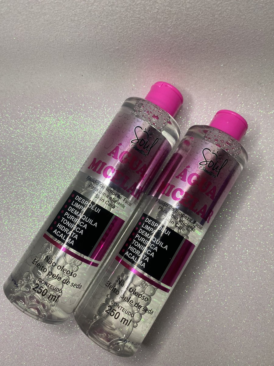 MariolaMakes's tweet photo. A Água Micelar da Soul Cosméticos é um fluido de limpeza facial para um eficiente skin care! Ela despolui, limpa, demaquila, purifica, tonifica, hidrata, acalma e protege a pele. Ela não é oleosa e deixa a pele com efeito pele de seda.
Peça aqui 👇
https://t.co/tR5ctufNjv https://t.co/DO4SFKfdpT