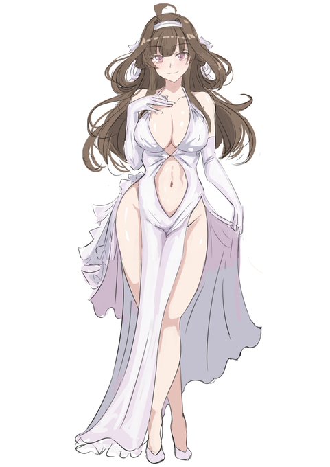 この金剛はかなりかわいく描けたと思うんですよ 