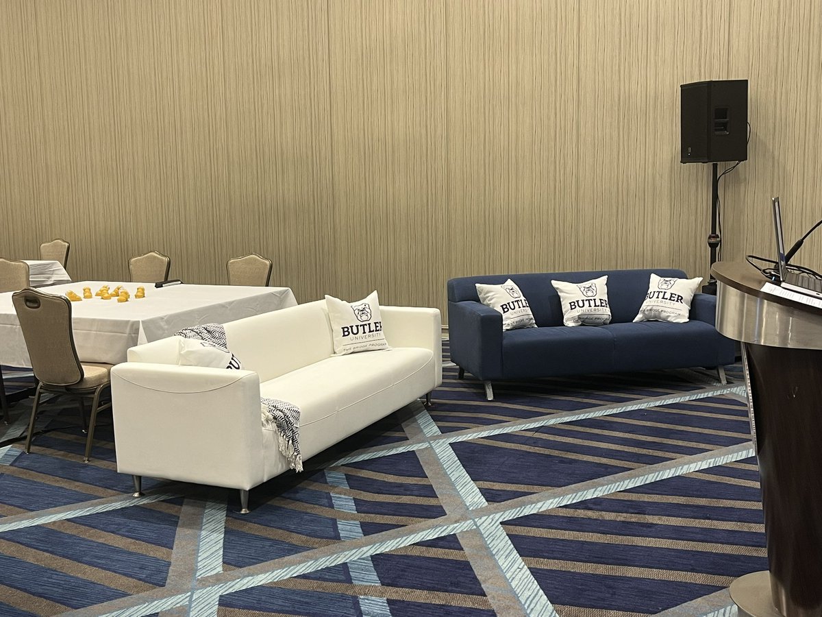 ButlerDMSBridge's tweet image. #PAStudents — need a place to hang in between sessions at #AAPA24? 

Check out the student networking lounge on the 2nd floor ballroom at the Marriott!