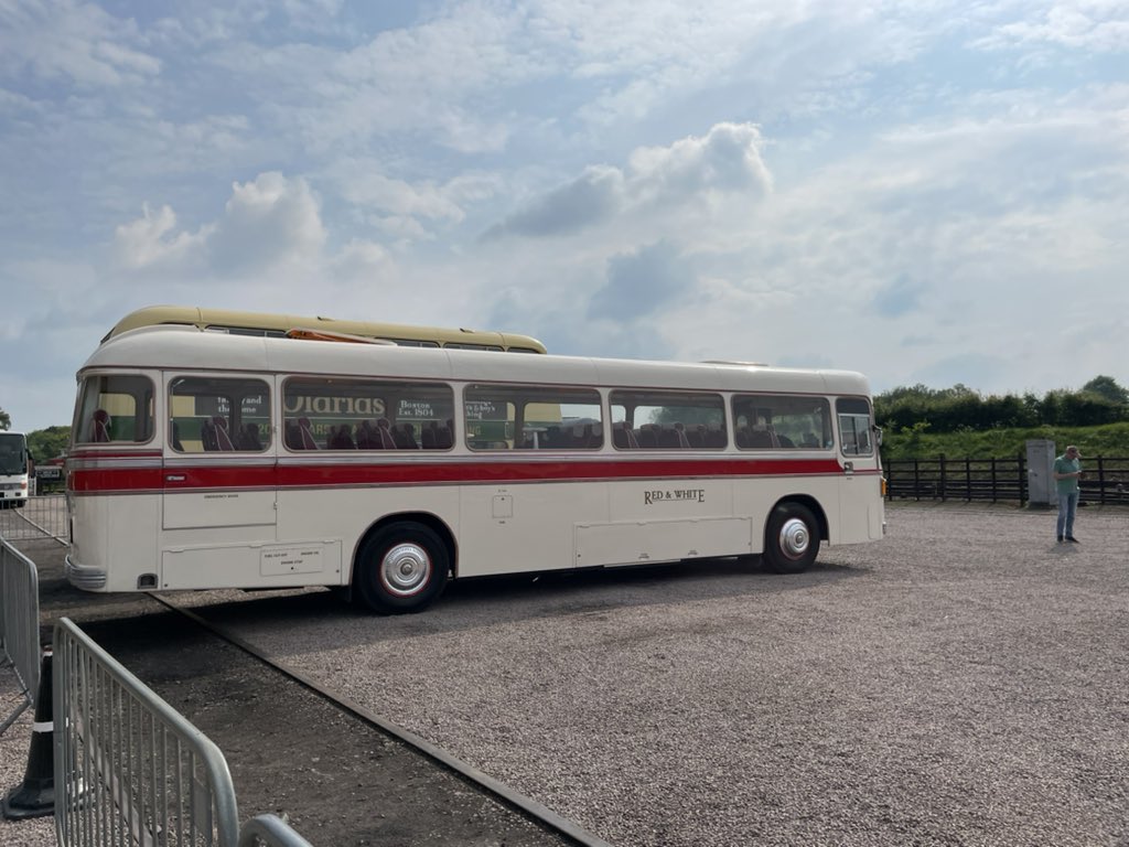 I love old buses and trains!