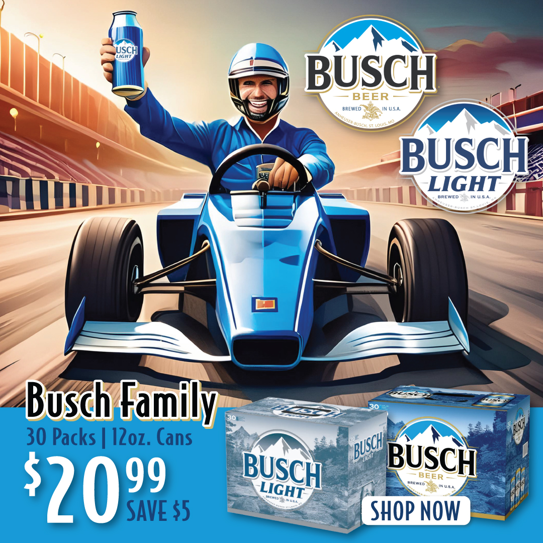 Saturday Only 🍺 Beer Deal: Busch 30pks (Light and Regular) - $20.99 SAVE $5! Today only in-store and online: capncork.com/shop?ch-query=… #craftbeer #beer #deal #fortwayne #fortwayneindiana #lager #busch #capncork