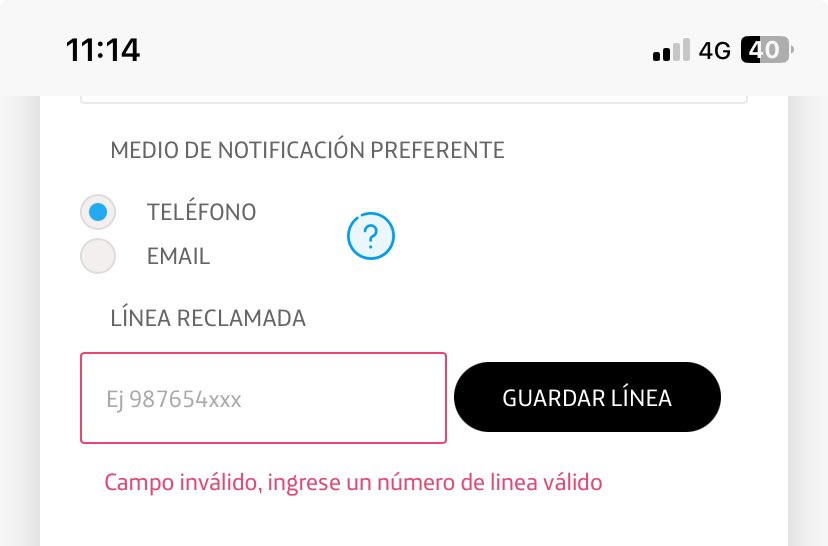 claudiarochette's tweet photo. @MovistarChile Mira esto, yo no tengo línea móvil ni fija con movistar, tengo internet y tv y para dejar un reclamo me pide número movistar -.- HABIENDO SELECCIONADO EL SERVICIO TÉCNICOINTERNET https://t.co/97cCJa0r9d