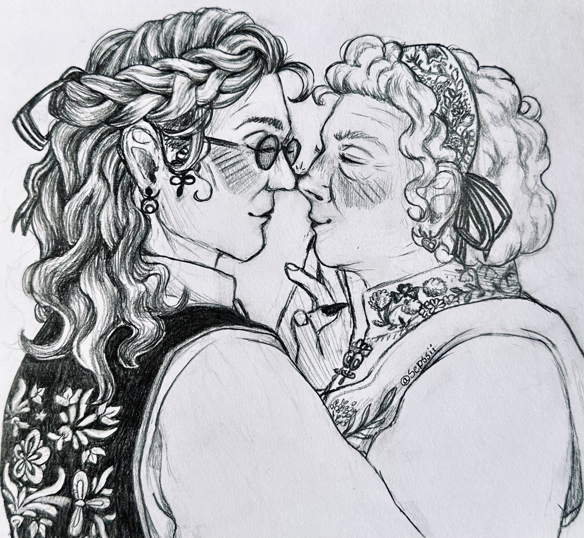 Sepssii's tweet photo. And they were roommates ❤️

Gratulerer med dagen som var for dere som feiret 🇳🇴🎉

#goodomens #goodomensfanart #ineffablewives https://t.co/o0PjrkiYvN