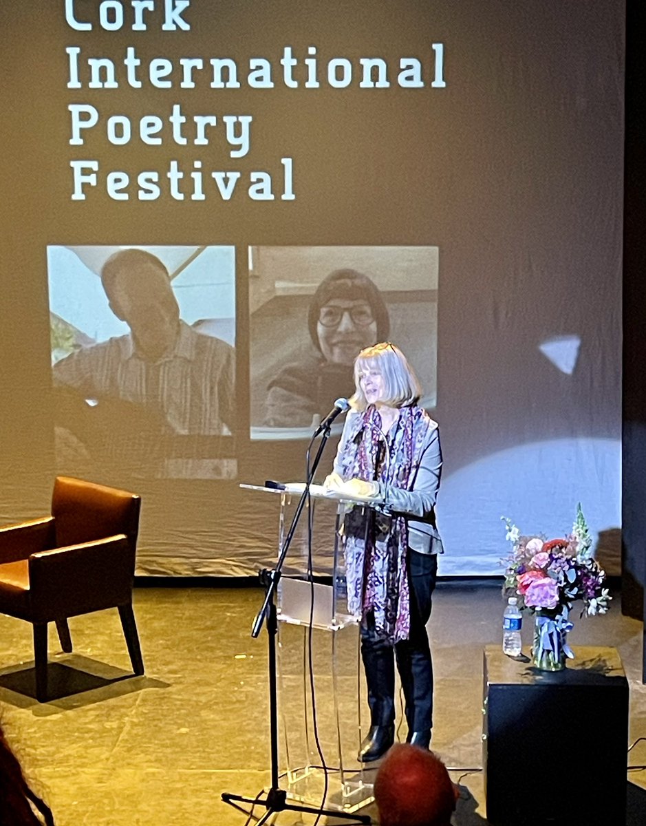 Thank you to the winner of the 2023 Gregory O’Donoghue International Poetry Competition, Katie Griffiths for performing. Her winning poem, “Before I still birthed the birch”, will be available to read in the next edition of Southword.