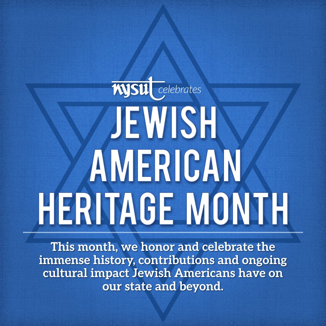 This May, we celebrate Jewish American Heritage Month! We continue to celebrate the contributions and experiences of Jewish Americans throughout our nation’s history as we strive to push back against antisemitism and hate.