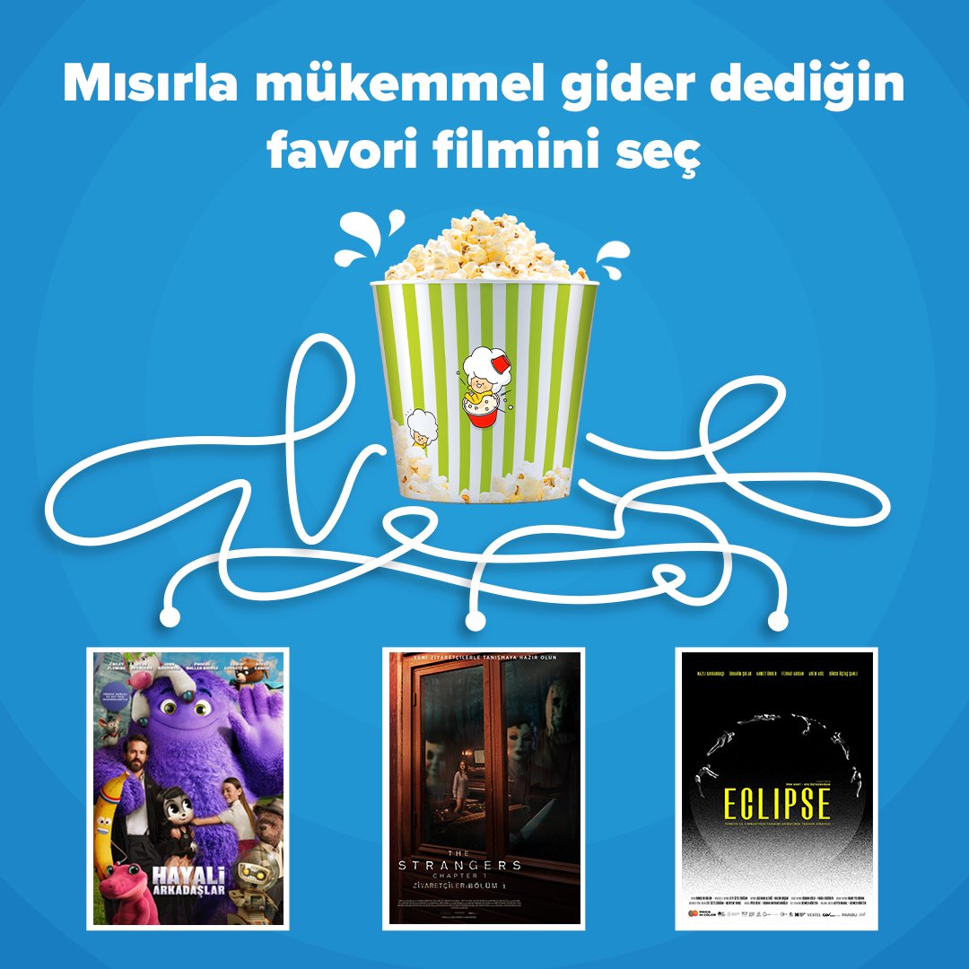 Favori atıştırmalığın ve favori filmini yorumlara bırakmayı unutmaa 👇🏻#ParibuCineverse