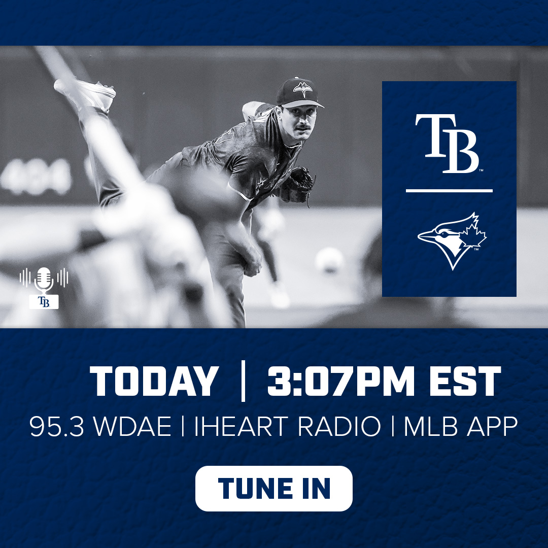 Zach Eflin gets the ball in Toronto! 2:30 Pregame @ChrisAdamsWall 3:07 First Pitch @andybfreed and @neilsolondz @953WDAE Streaming on @iHeartRadio 953wdae.com/listen