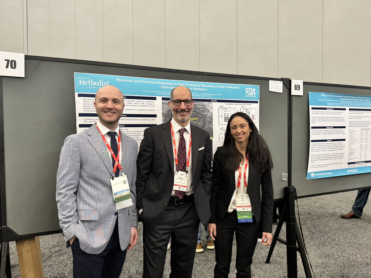 Adi Lador (@ladoradi) on Twitter photo HRS 2024 @ Boston.
Great experience - busy and fun ☺️
@MiguelVldrbno <a href="/HMethodistCV/">Houston Methodist CV</a> HRS 2024 @ Boston.
Great experience - busy and fun ☺️
@MiguelVldrbno <a href="/HMethodistCV/">Houston Methodist CV</a>