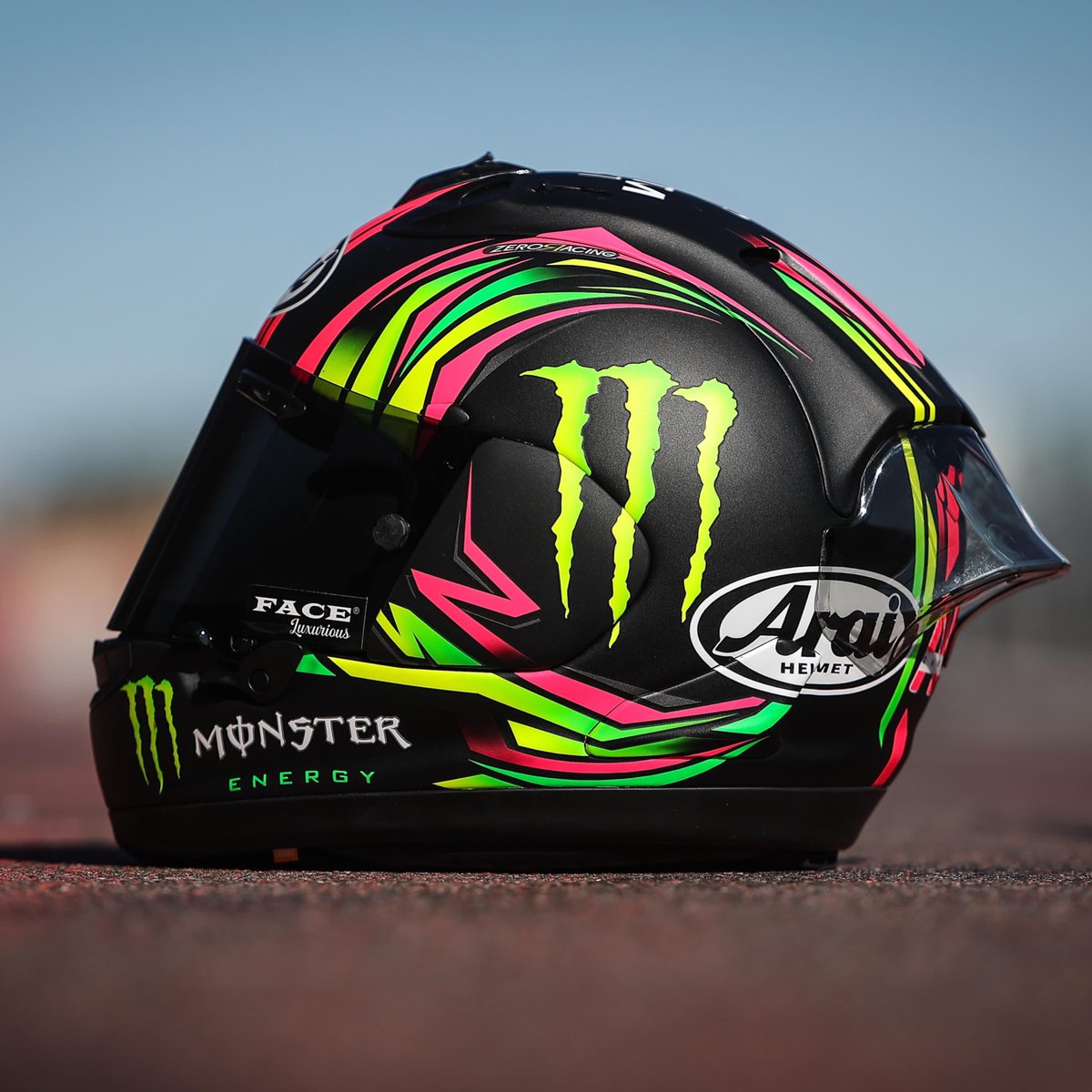 My 2024 helmet design is here…💣💥 Proud to be wearing