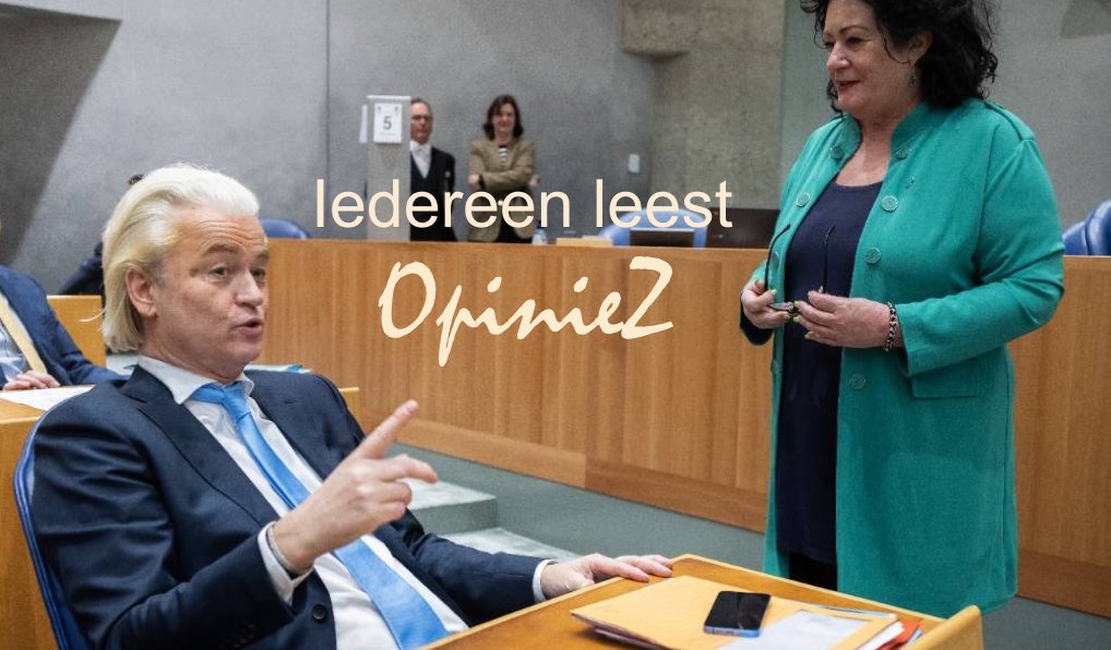 Iedereen leest #OpinieZ. Nog geen abonnee? Ontvang ook gratis onze nieuwsbrief en artikelen in je mailbox. Klik op de link, laat je e-mailadres achter en wij doen de rest: opiniez.com/newsletter/