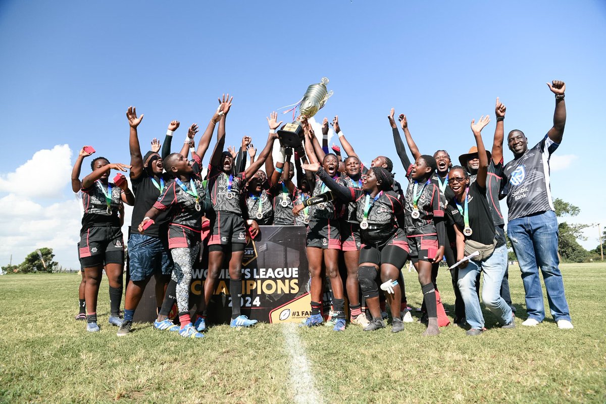 .@BlackPearlsRFC have been crowned champions of the Women’s Premier League, completing the season unbeaten.

#GoLocal 🏉