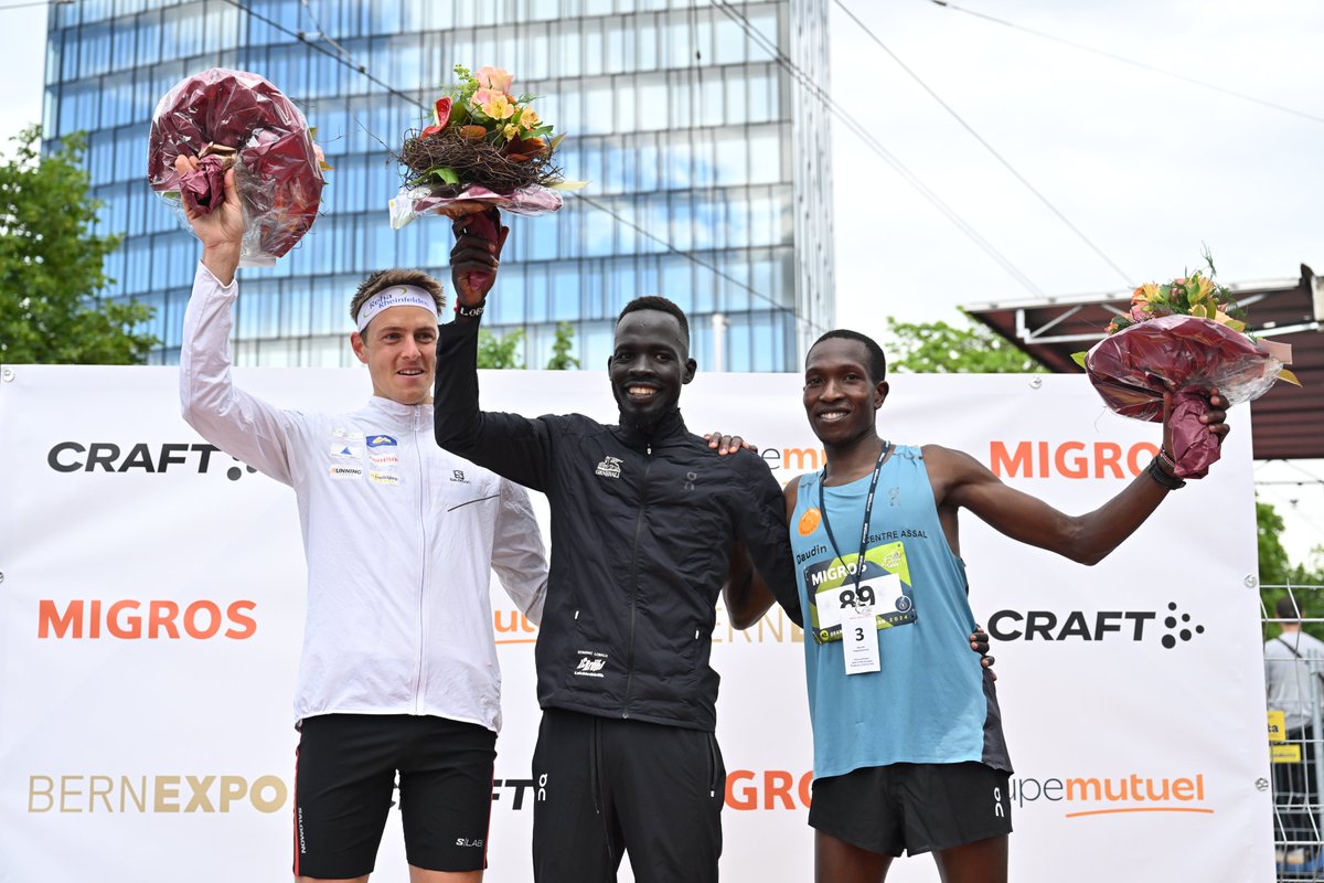 gpbern's tweet image. Die Sieger:innen des Grand-Prix von Bern 2024 stehen fest! Herzliche Gratulation 🔥

Männer
47:05 Dominic Lobalu
48:25 Matthias Kyburz
48:39 Kevin Kibet

Frauen
54:31 Fabienne Schlumpf
54:46 Cynthia Kosgei
56:29 Rebecca Chepkwemoi

#gpbern #sieg #laufveranstaltung #bern