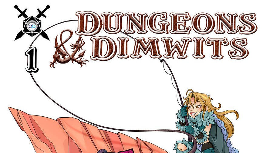 Dungeons and Dimwits #1 from @DrenProductions is 60% Off today as the Deal of the Day! Get it here: tinyurl.com/ywwdxsen #comics #dealoftheday #dnd5e #ttrpgs