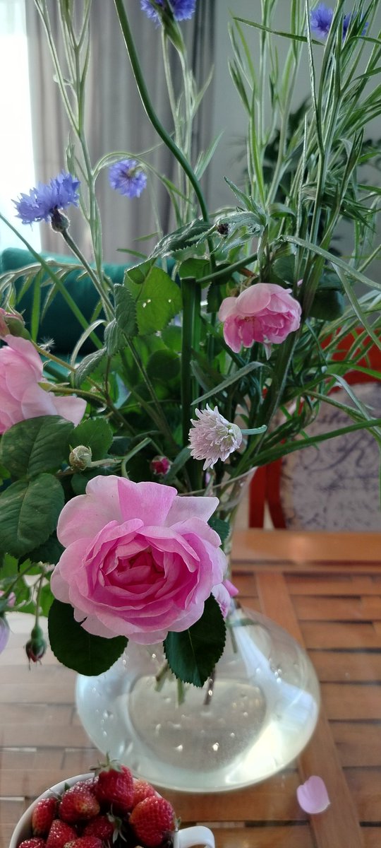 In the language of flowers, a rose means love...