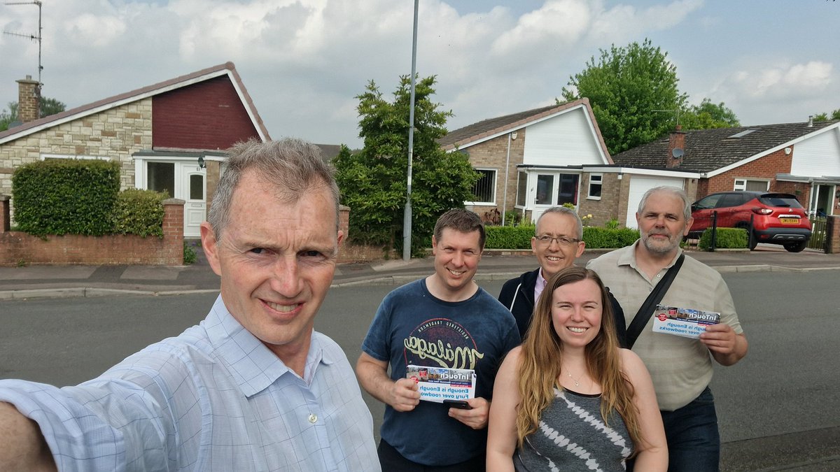 Great to get out with @MonmouthshireCA and @DavidTCDavies ahead of the Monmouth Town Council by election in support of our candidate Martin Newell 🗳🗞🔷️