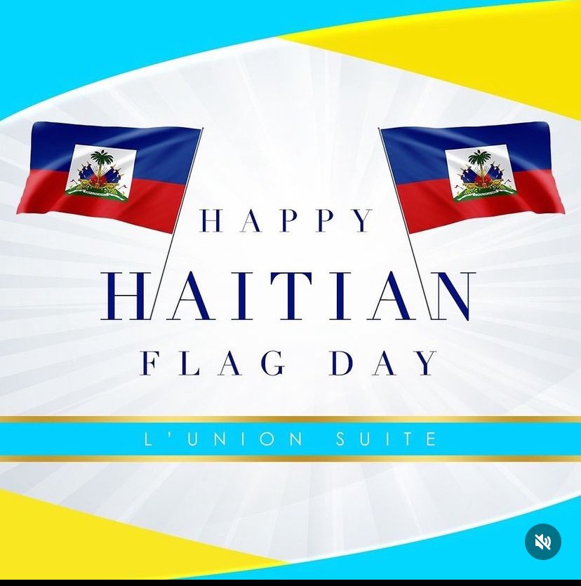 🇭🇹 Happy Haitian Flag Day 🇭🇹 

  1804 “L'Union fait la force”