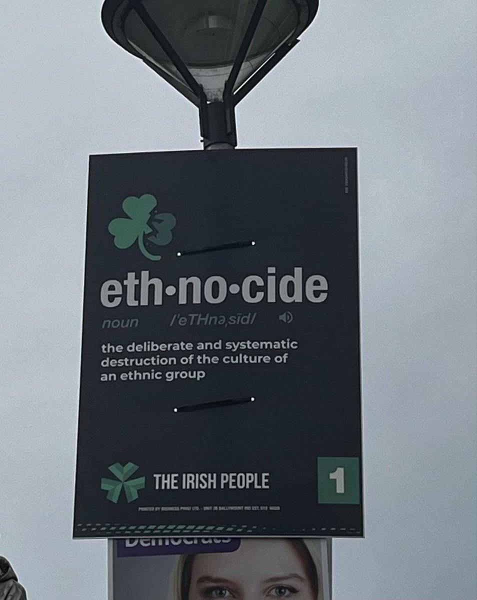 Spotted in Ireland. The Irish are definitely waking up.