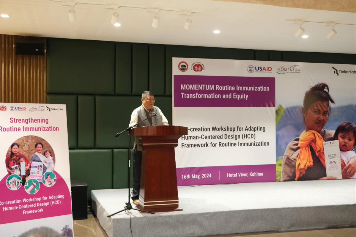 NagalandNhm's tweet photo. Momentum Routine Immunization Transformation and Equity Project supported by USAID in partnership with the DoHFW,  Nagaland organised a one day workshop, to adapt the existing human- centered design framework on Routine Immunization. It was facilitated by JSI team. https://t.co/Z9eyMTZzF0