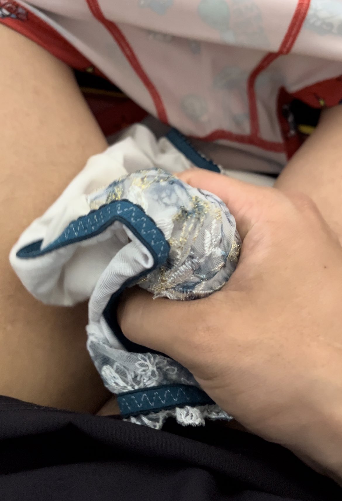  妹パンツ ザーメンぶっかけ 