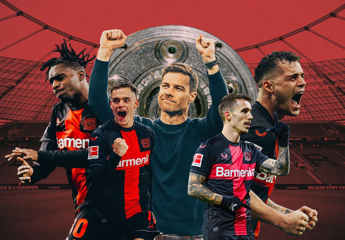 People whose club has never gone a season unbeaten are telling us how to go an entire season unbeaten. Congratulations to Bayern Leverkusen for achieving the most unique feat in football.