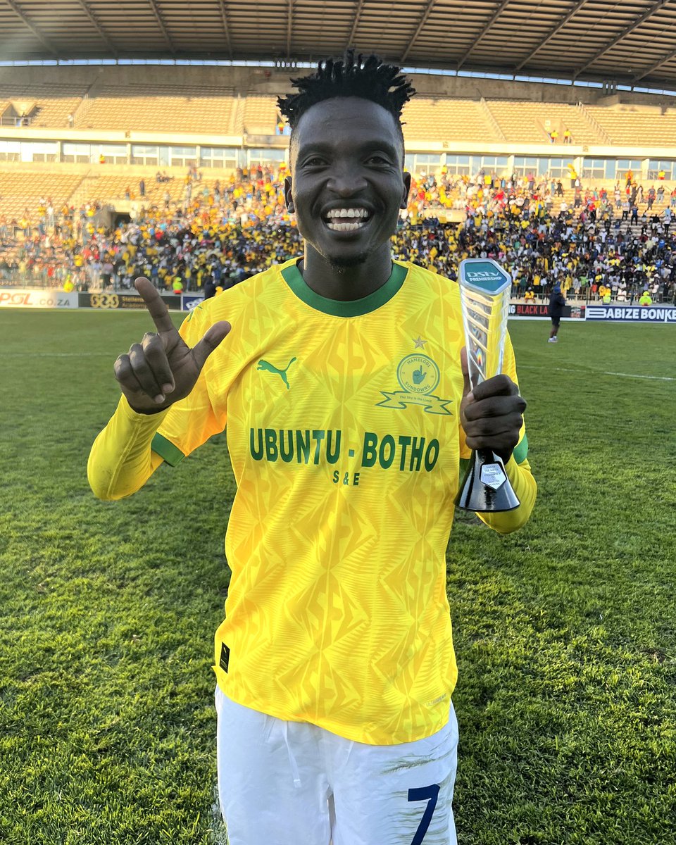 Today's Man of the Match: Lesiba Nkuuuuuuuuu! 🏆 Well played Lesiba 👏 #Sundowns #DStvPrem