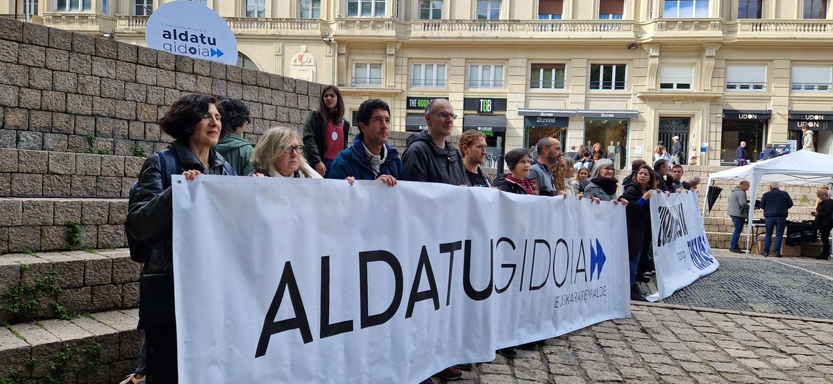 Aldatu gidoia EUSKARAREN ALDE!
Manifestazioa abiatzear!

#AldatuGidoia
#Euskaraz
#telebista