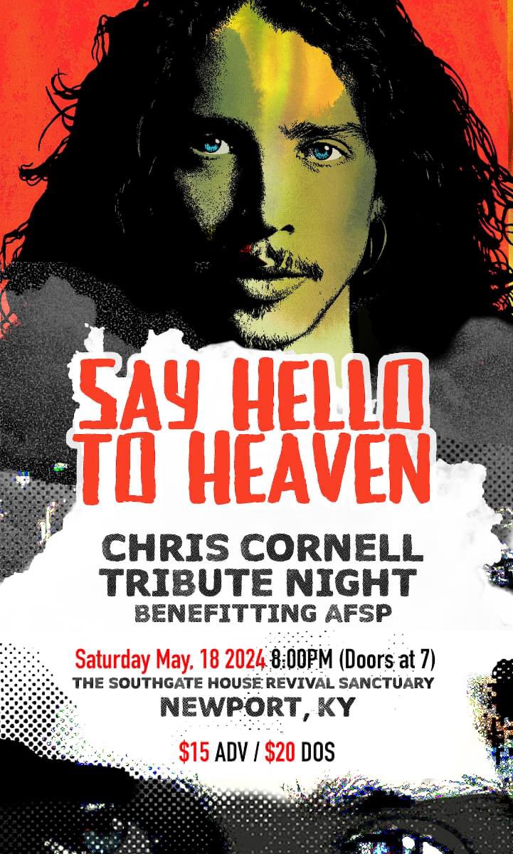 Tonight! Catch Evening Redness at <a href="/SGHRevival/">The SGH Revival</a> with over a dozen acts performing the music of Chris Cornell to benefit <a href="/afspnational/">American Foundation for Suicide Prevention</a>