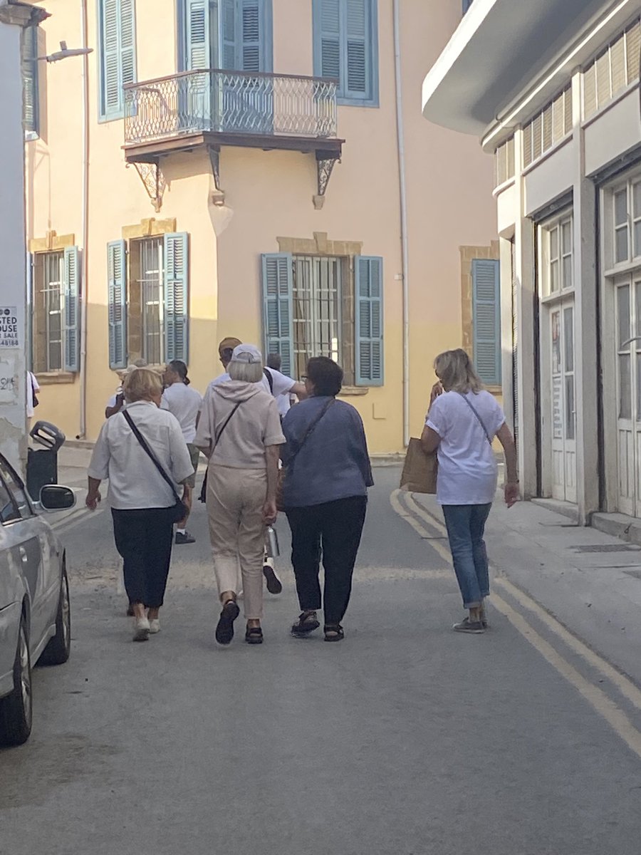 #happeningnow walking event in #Nicosia #Cyprus to mark the anniversary of the 20 years of the #EEANorwayGrants