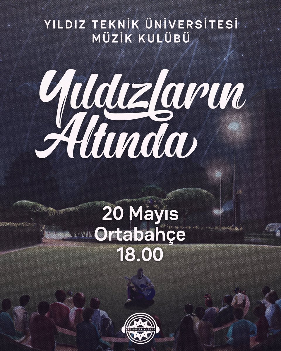 ytumk's tweet photo. Değerli Müzik Kulübü üyeleri ve müzik severler! Ortabahçede akustik şarkılar eşliğinde bir akşam geçirmek ister miydiniz? 20 Mayıs Pazartesi günü saat 18.00'da başlayacak açık mikrofon etkinliğimizde müzik dolu bir akşam geçireceğiz. Kendine güvenen herkesi bekliyoruz✨ https://t.co/neq2Iq2pae