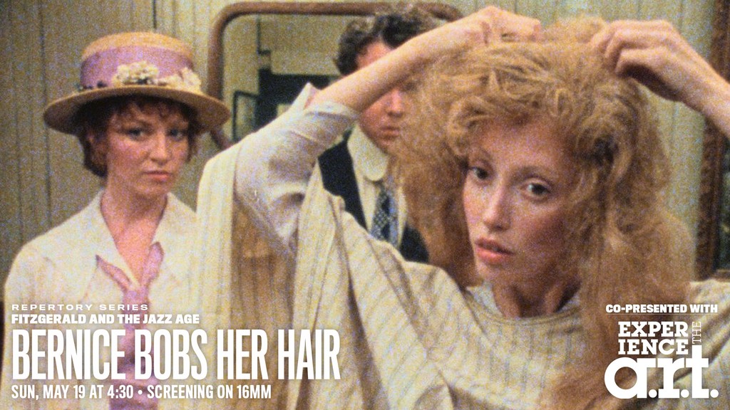 Shelley Duvall stars in this PBS adaptation of Fitzgerald’s classic short story BERNICE BOBS HER HAIR, screening Sunday at 4:30 as part of “Fitzgerald and the Jazz Age,” co-presented with the A.R.T. Learn more about the film & @americanrep's GATSBY at brattlefilm.org/film-series/ja…